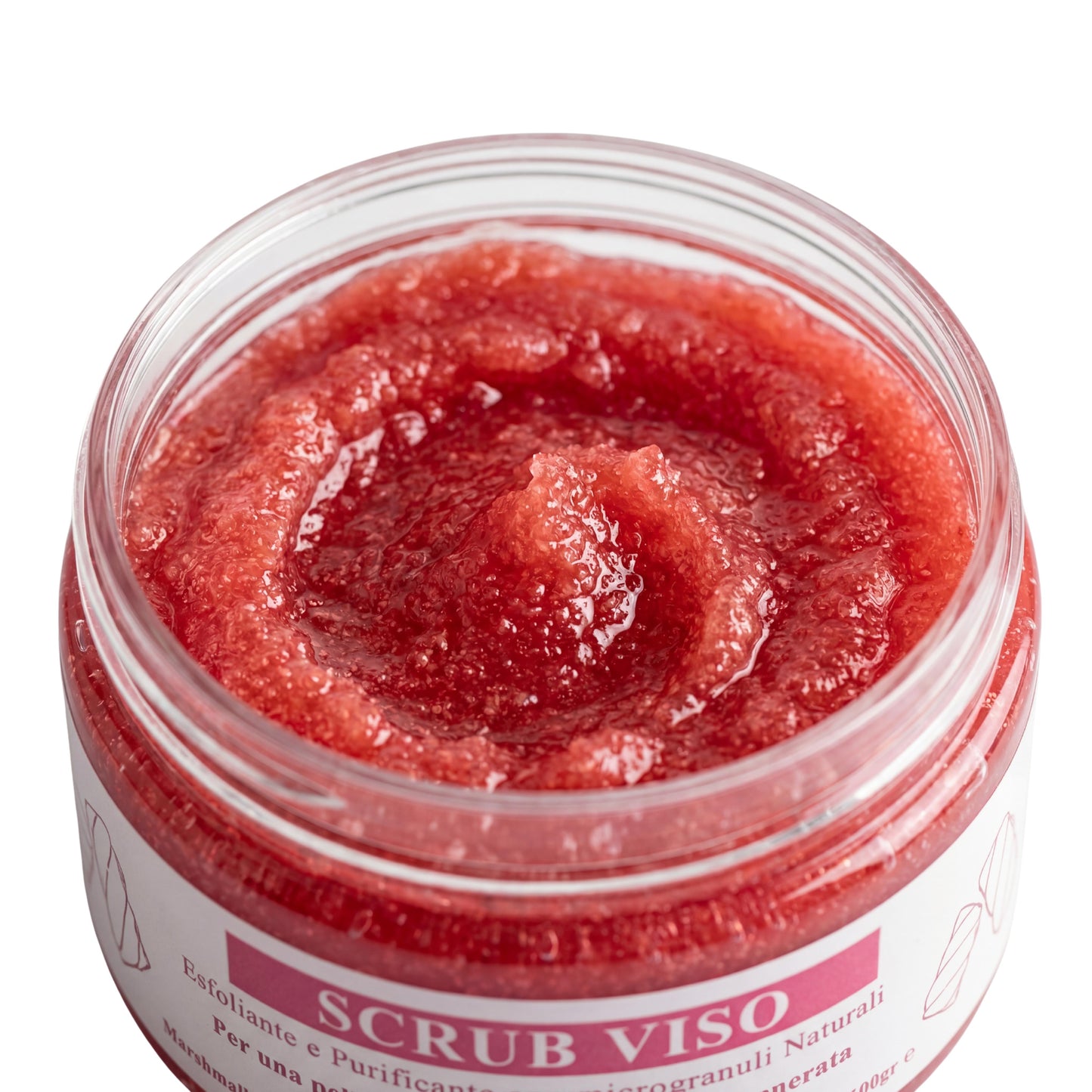 Scrub Viso Esfoliante e Purificante con microgranuli Naturali, Miele e Olio di Sesamo – Pelle Luminosa, Liscia e Rigenerata -Pink Babol