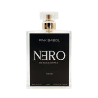 Nero Extrait De Parufm - Ribes Nero, Vaniglia, Rosa e Gelsomino del Marocco, Ambra Grigia, Ananas, Mela FOR HIM-Pink Babol