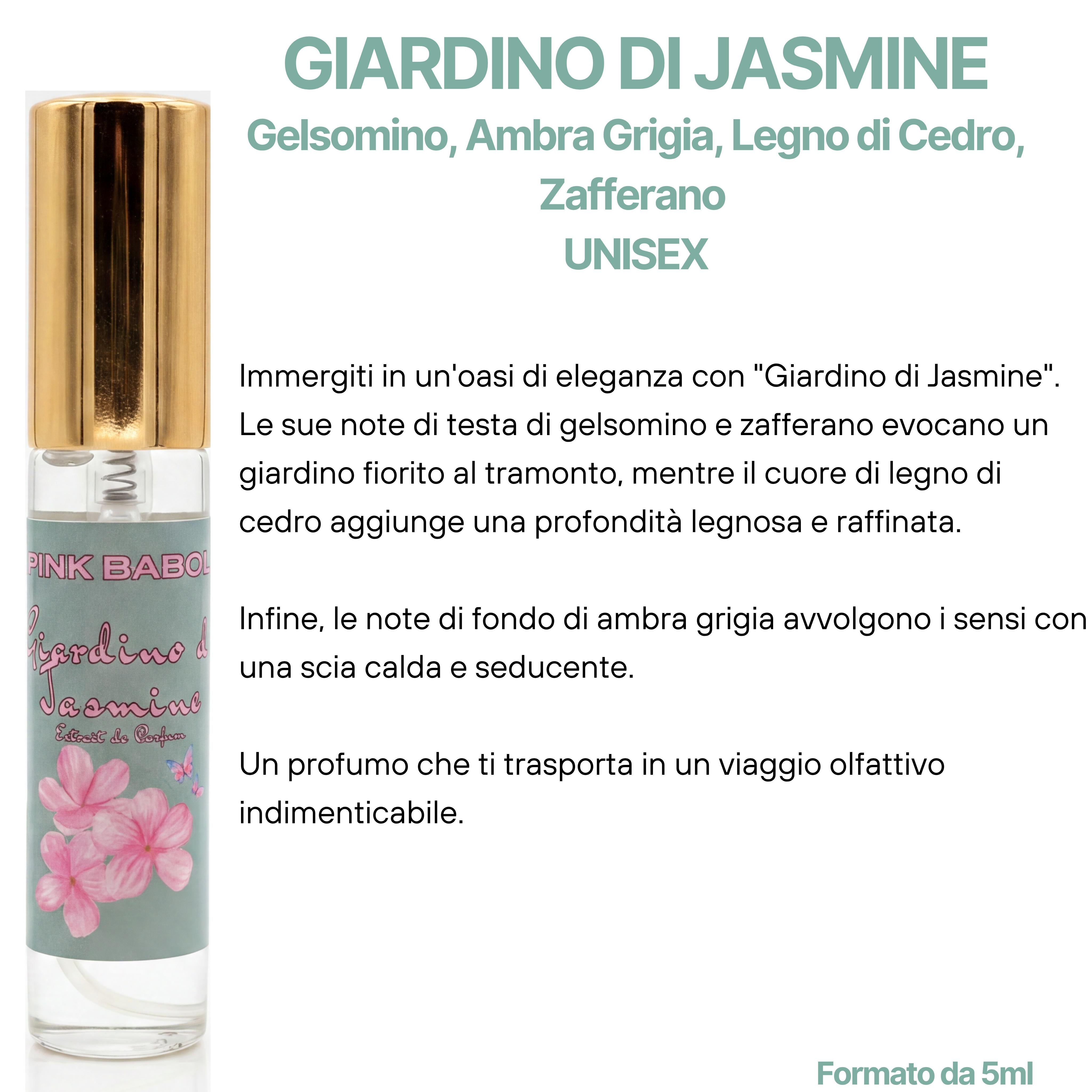Parfum KIT Mini Size - Biancoveleno, Nero, Incanto di Bell, Rosaspina, Rossomare, Giardino di Jasmine, Pink Vanilla, Nectar Rose-Pink Babol