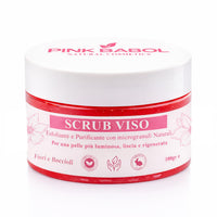 Scrub Viso Esfoliante e Purificante con microgranuli Naturali, Miele e Olio di Sesamo – Pelle Luminosa, Liscia e Rigenerata -Pink Babol